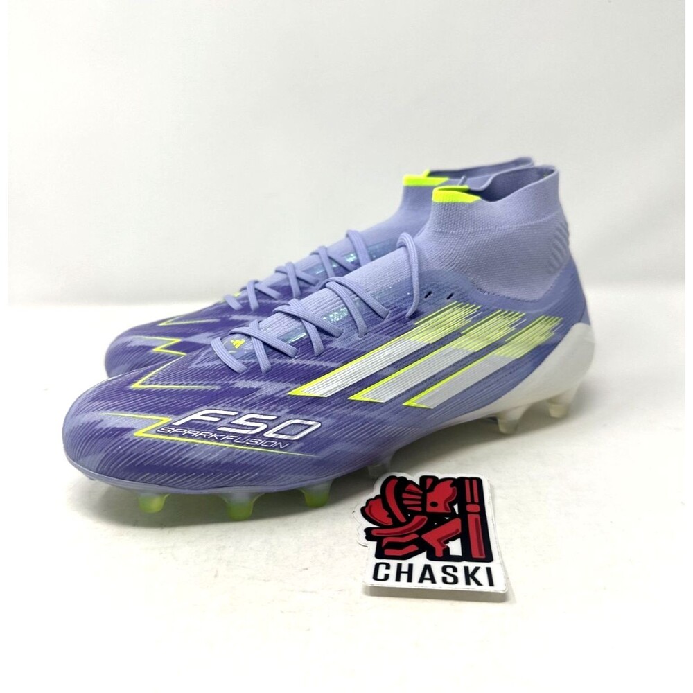 Adidas F50 Sparkfusion Elite Mid FG Soccer Cleats shoes JH7648 women's 7 NEW